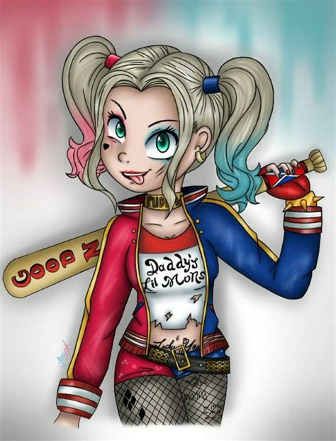 harley queen disegno|350+ Free Harley Queen Vector Images